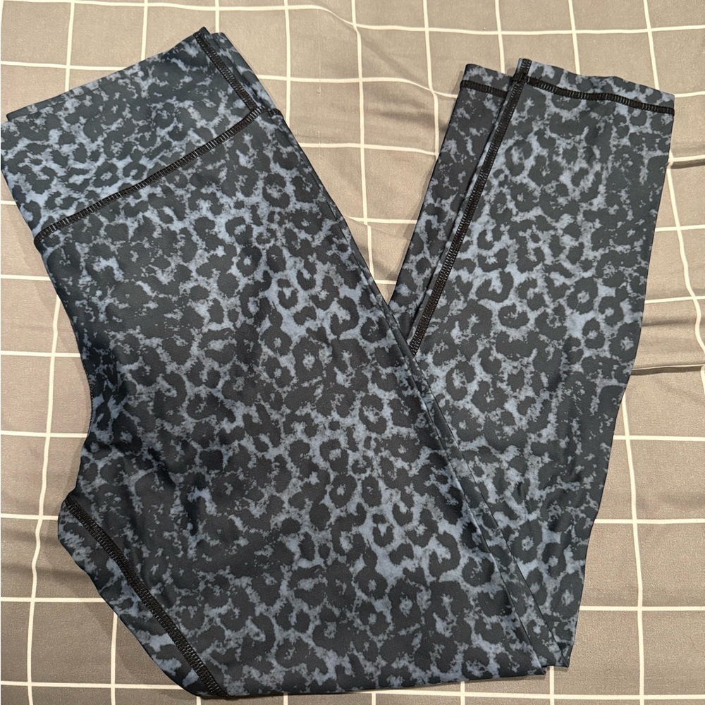 ZYIA Black Leopard Print Leggings